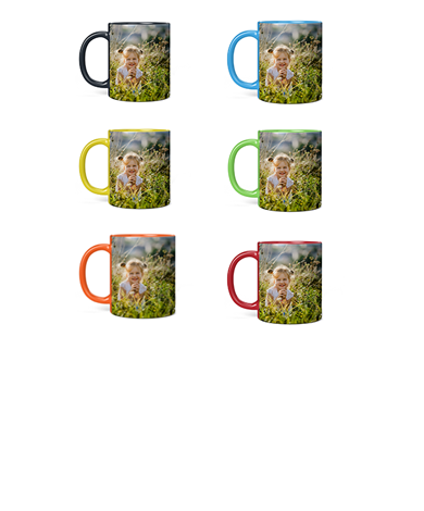 Mok met foto