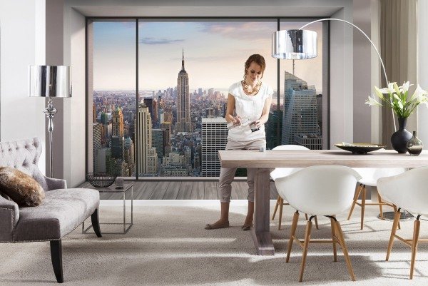 Fotobehang New York Penthouse